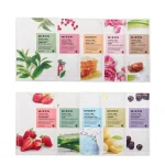 MIZON Joyful Time Essence Mask 23g Fruit Plant Extract Moisturizing Whitening Locking Water Korea Cosmetics EXP 2022-02