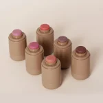 Magic Blush Stick 3-in-1 Cheek Lip Tinted Moistured Blush Stick Silky Brighten Blush Cream Blusher Cosmetics Tubes Matte Contour