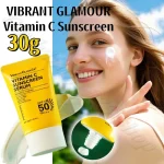 VIBRANT GLAMOUR vitamin C sunscreen refreshing non-greasy waterproof sweat SPF50+ PA +++