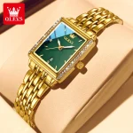 OLEVS 9995 Elegant Quartz Ladies Wristwatch Auto Date Top Brand Original Watch For Women Luxury Waterproof Luminous Watches 2025
